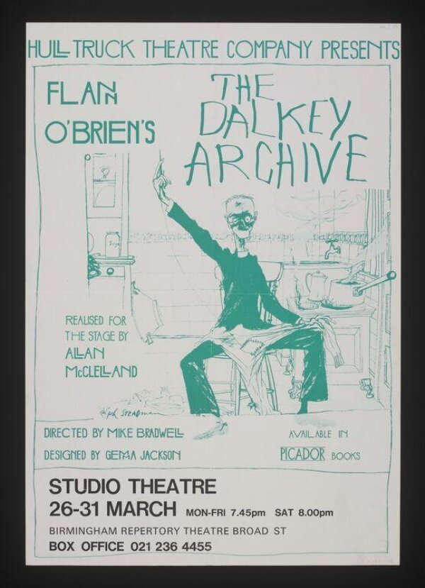 The Dalkey Archive poster Steadman, Ralph V&A Explore The Collections