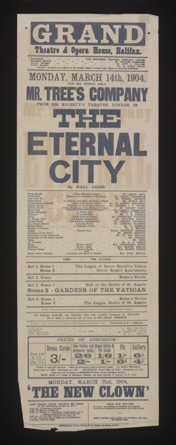 The Eternal City poster