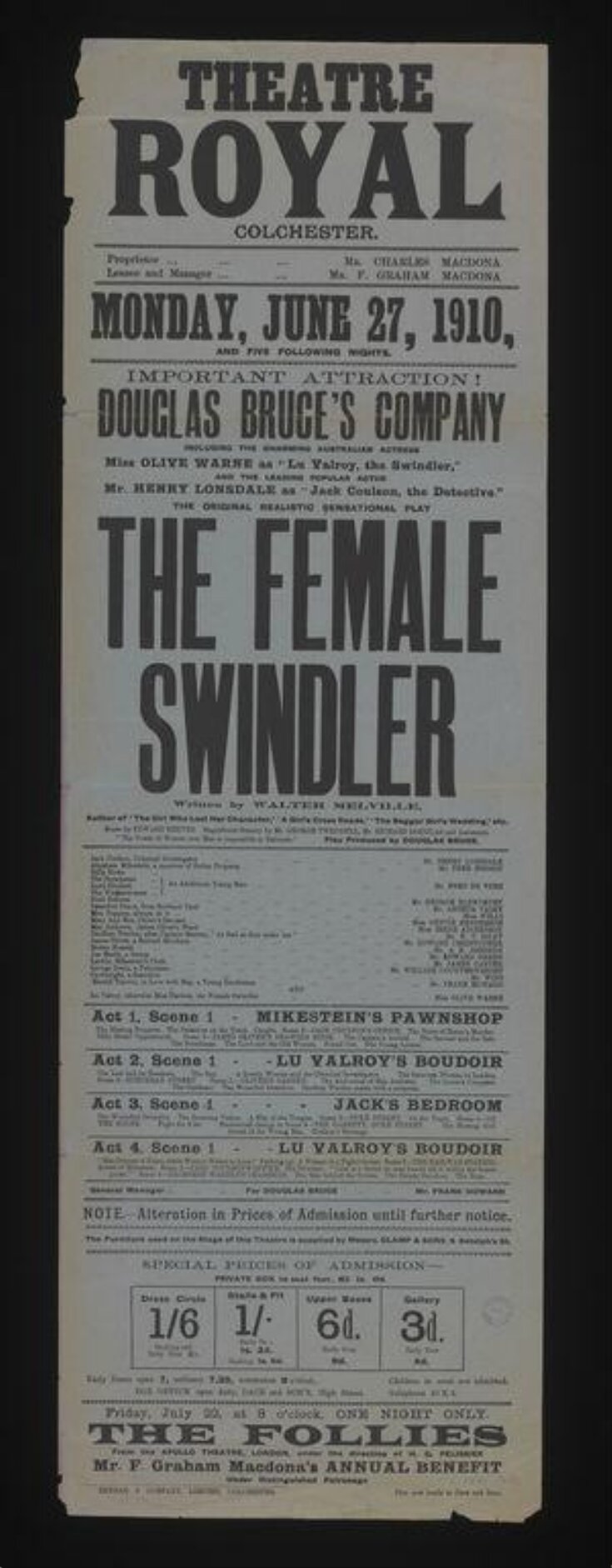 The Female Swindler poster image