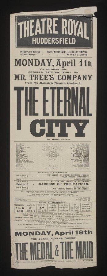 The Eternal City poster