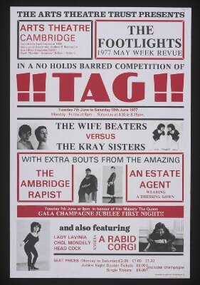 Arts Theatre Cambridge poster