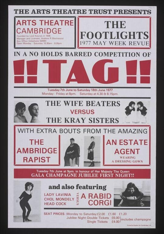 Arts Theatre Cambridge poster