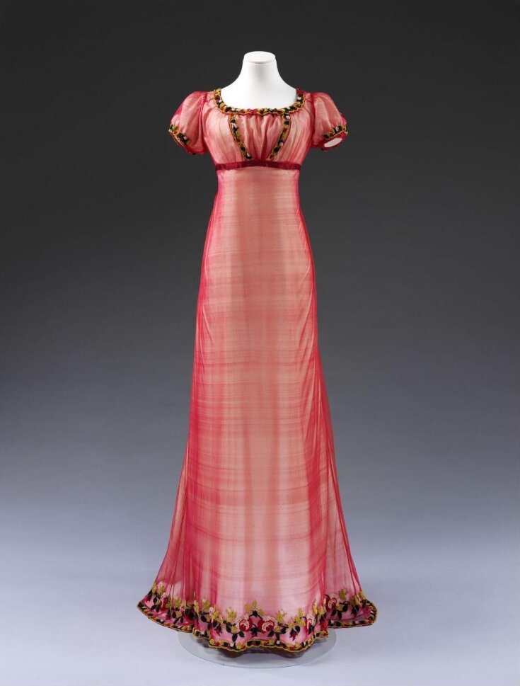 Evening Dress Unknown V A Explore The Collections