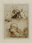 Record drawings of Giambologna's terracotta modelli for the fountain of the Apennine and for the fountain of Neptune, with a detail of the base of the fountain of Sampson. thumbnail 2