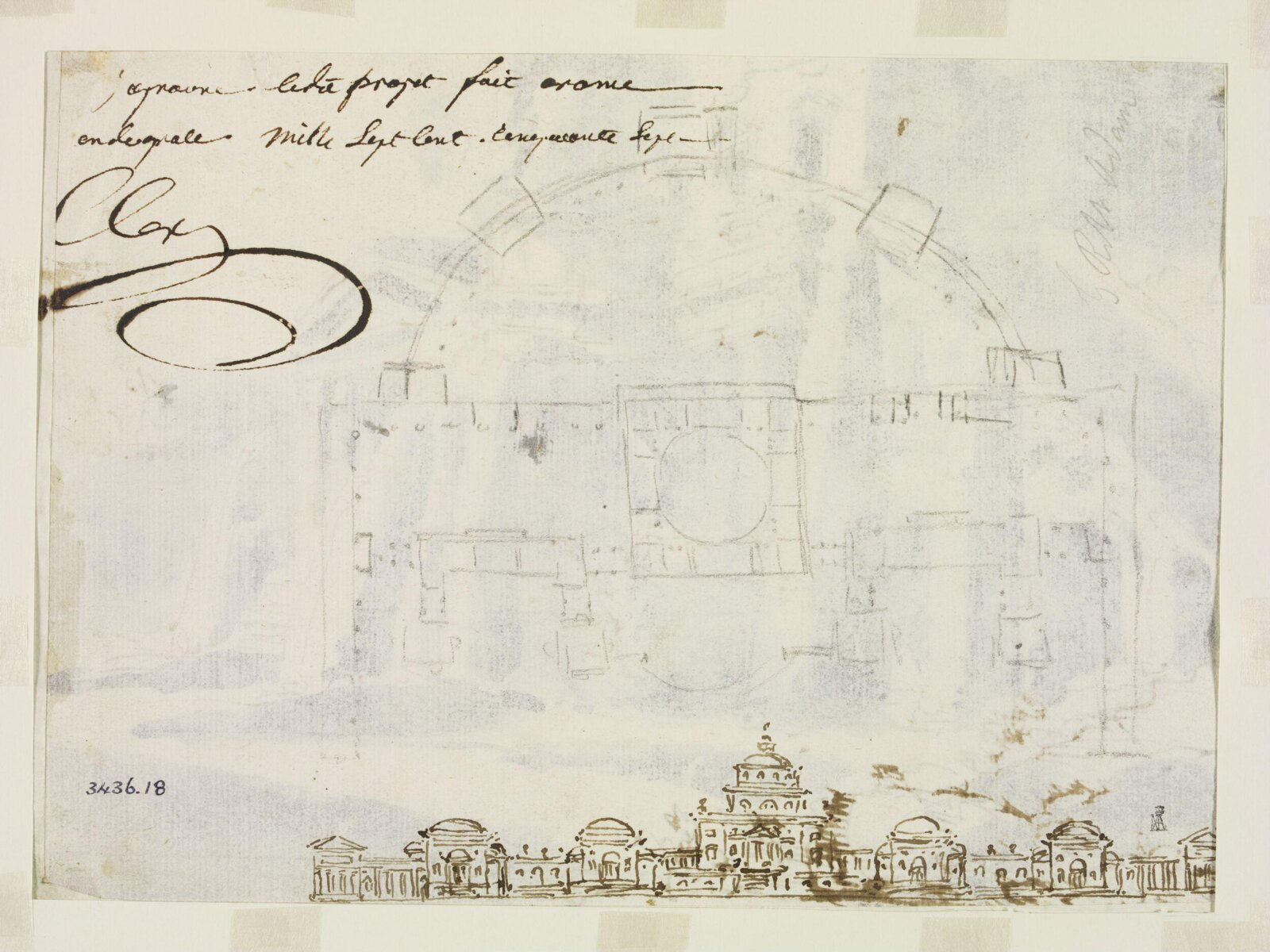 Drawing, 1757