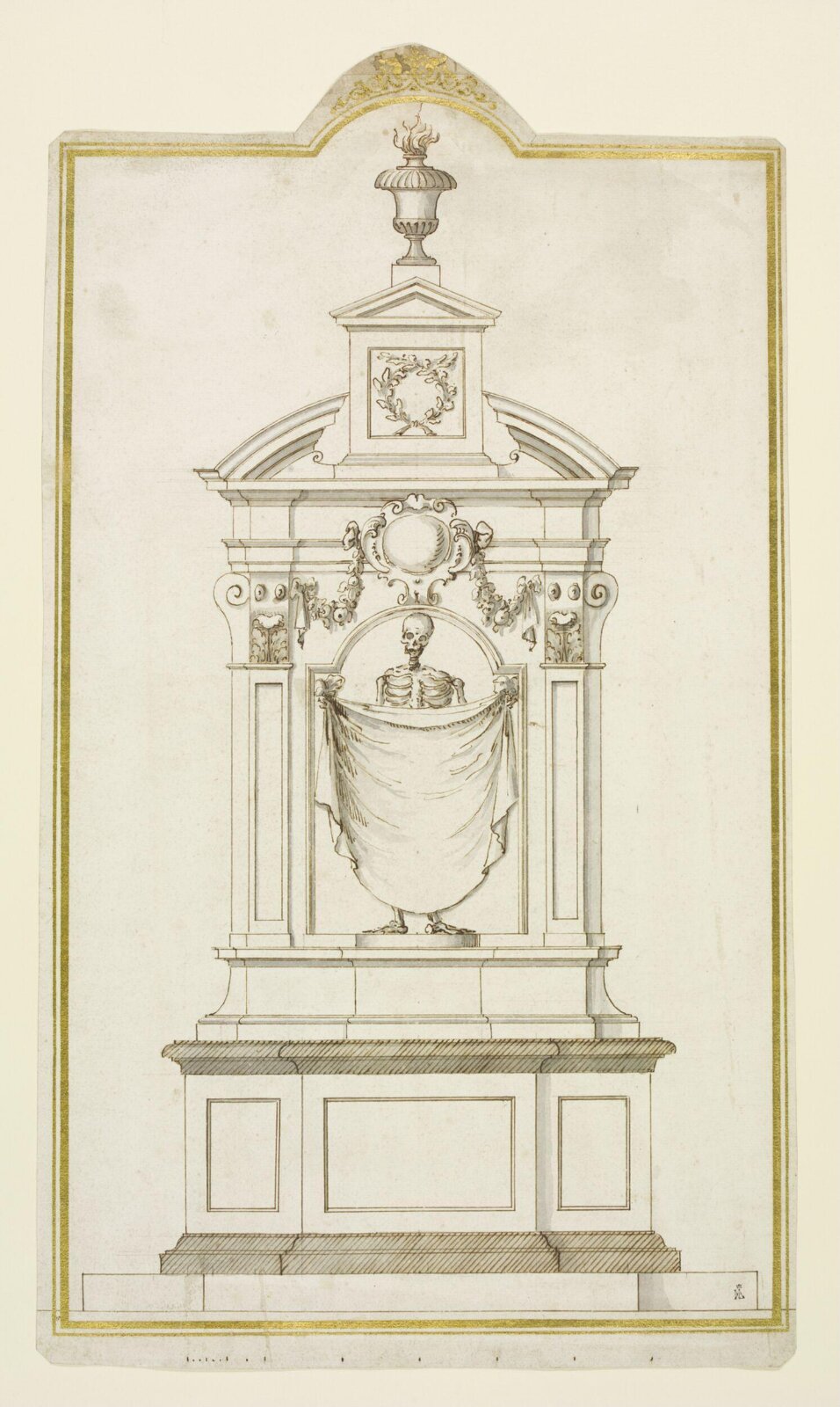 Drawing, Edward Pearce, c. 1692