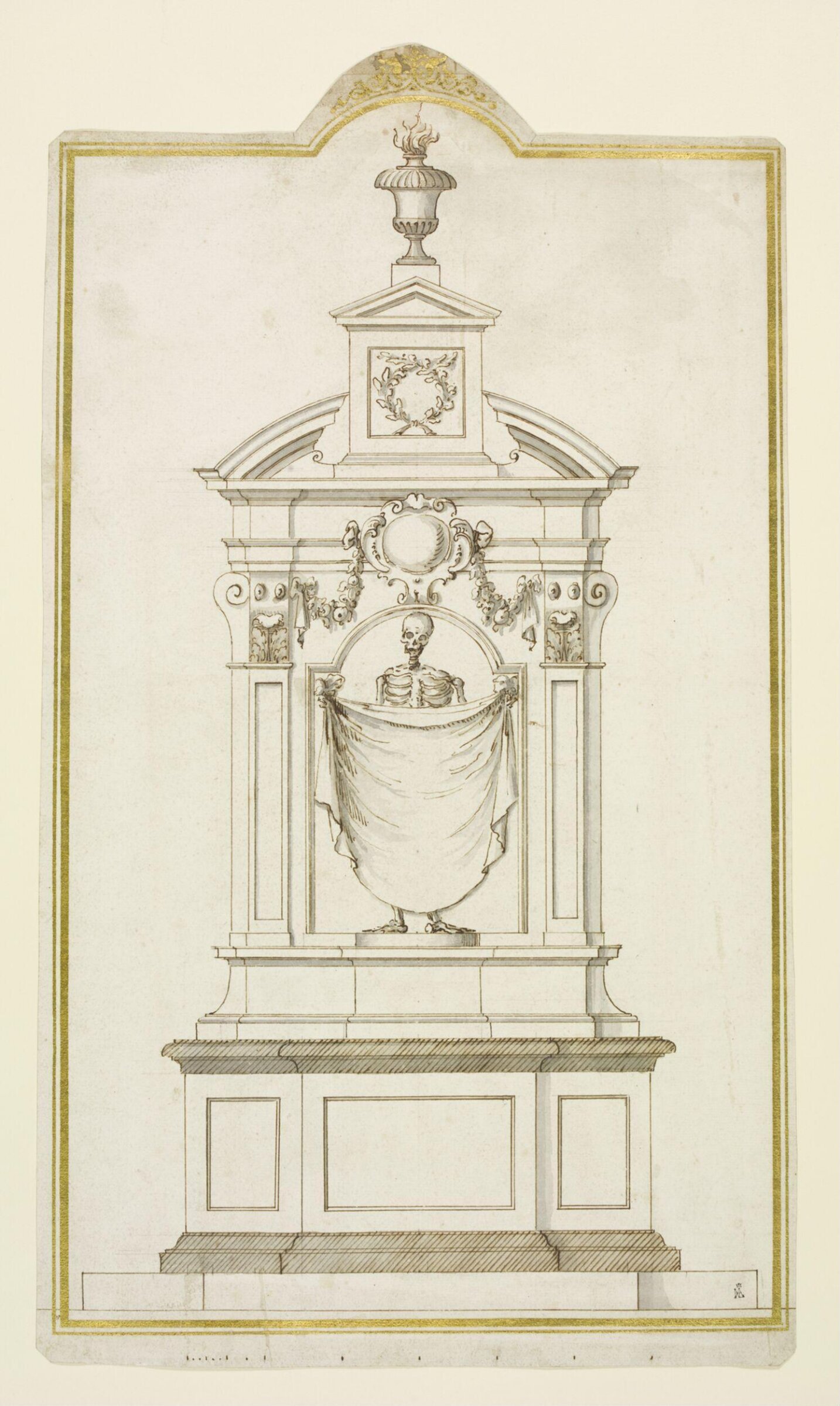 Drawing, Edward Pearce, c. 1692