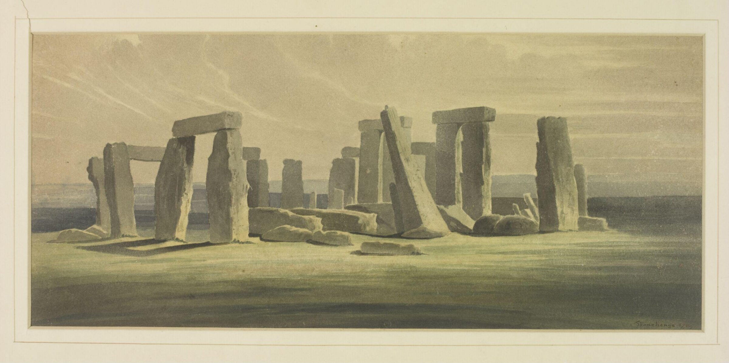 Painting, James Fergusson, 1789