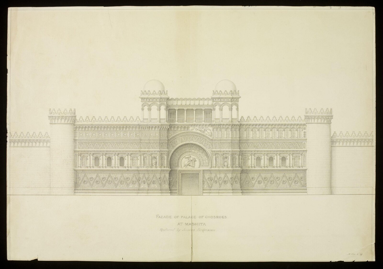 Drawing, James Fergusson FRS
