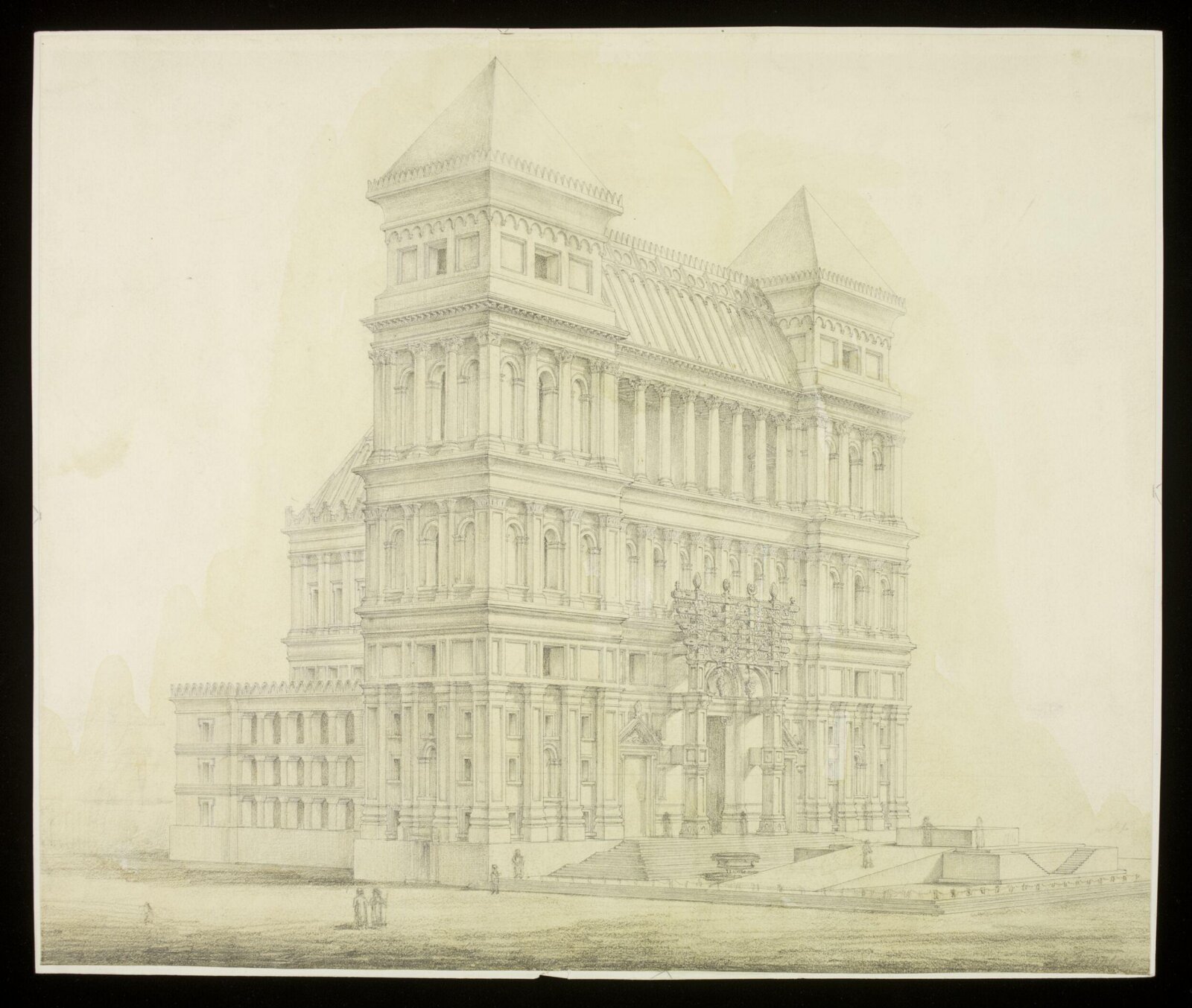 Drawing, James Fergusson FRS