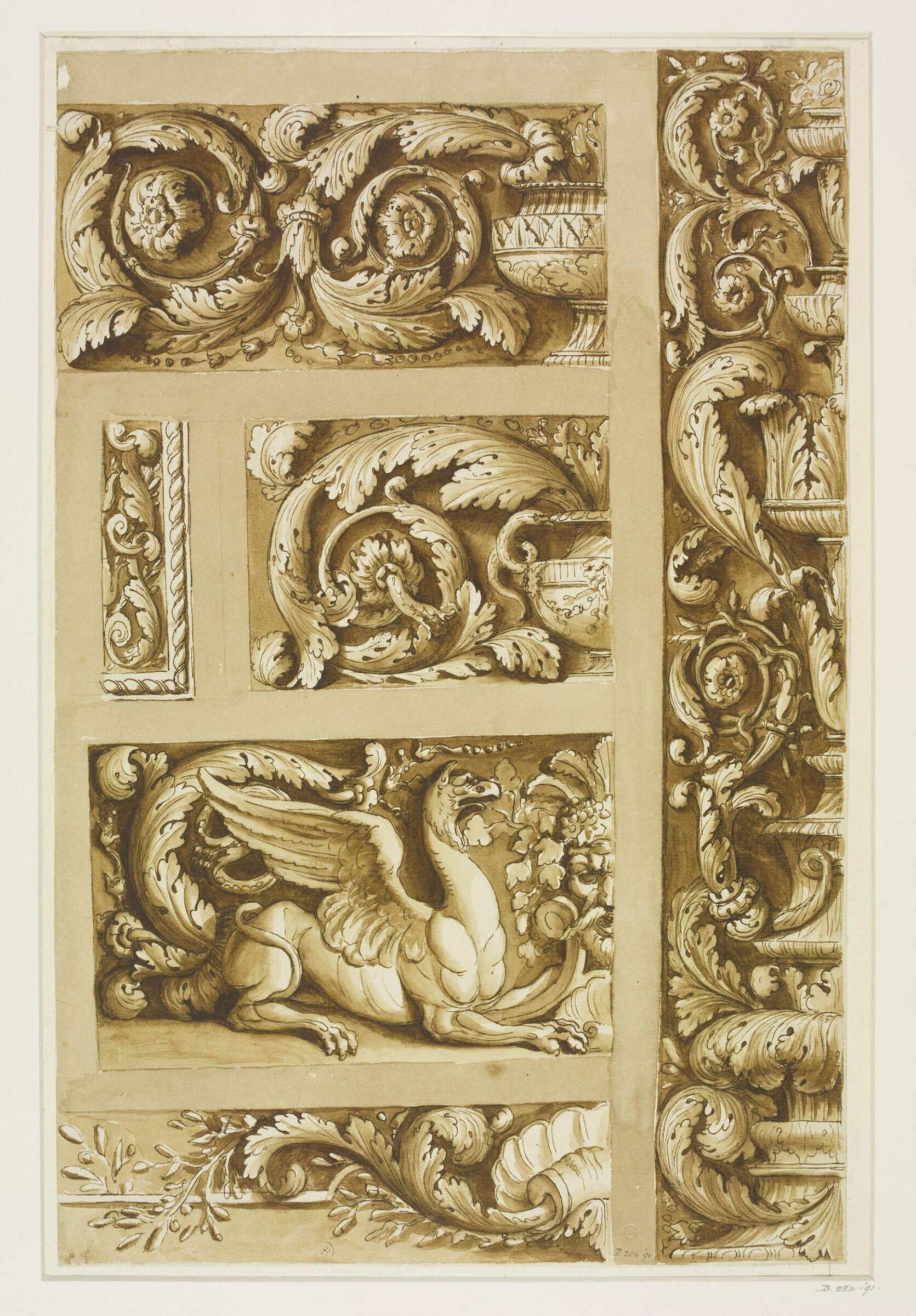 Drawing, Henri Salembier, 1775