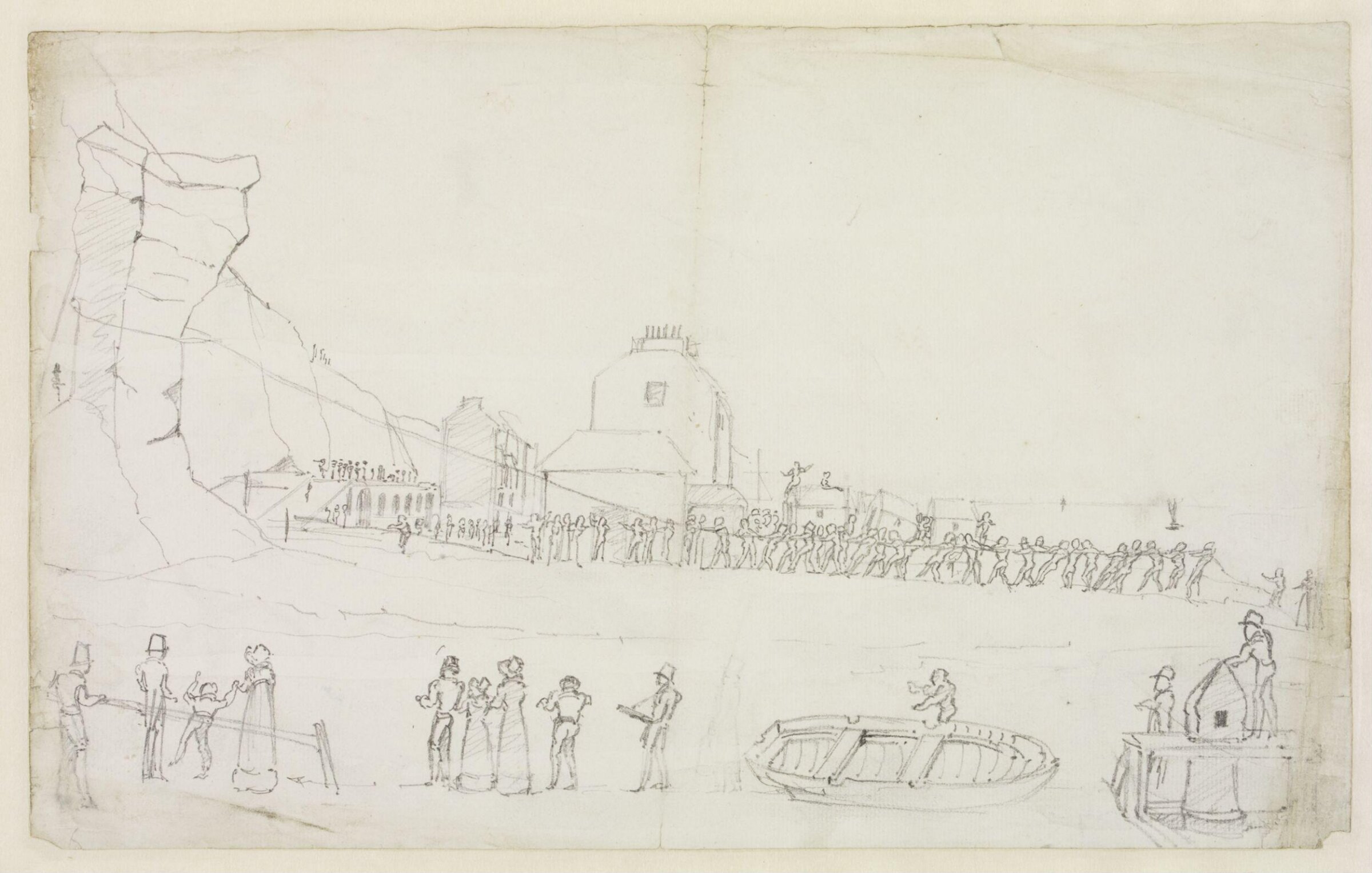 Drawing, A.W.N. Pugin, early 19th century