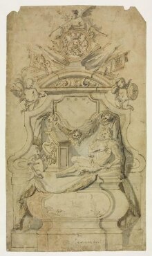 Design for the Tomb of Don Francisco de Velasco y Alvear, Marqués del Pico de Velasco de Agostina thumbnail 1