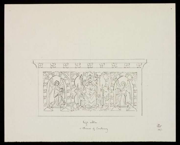 High altar. St Thomas of Canterbury top image