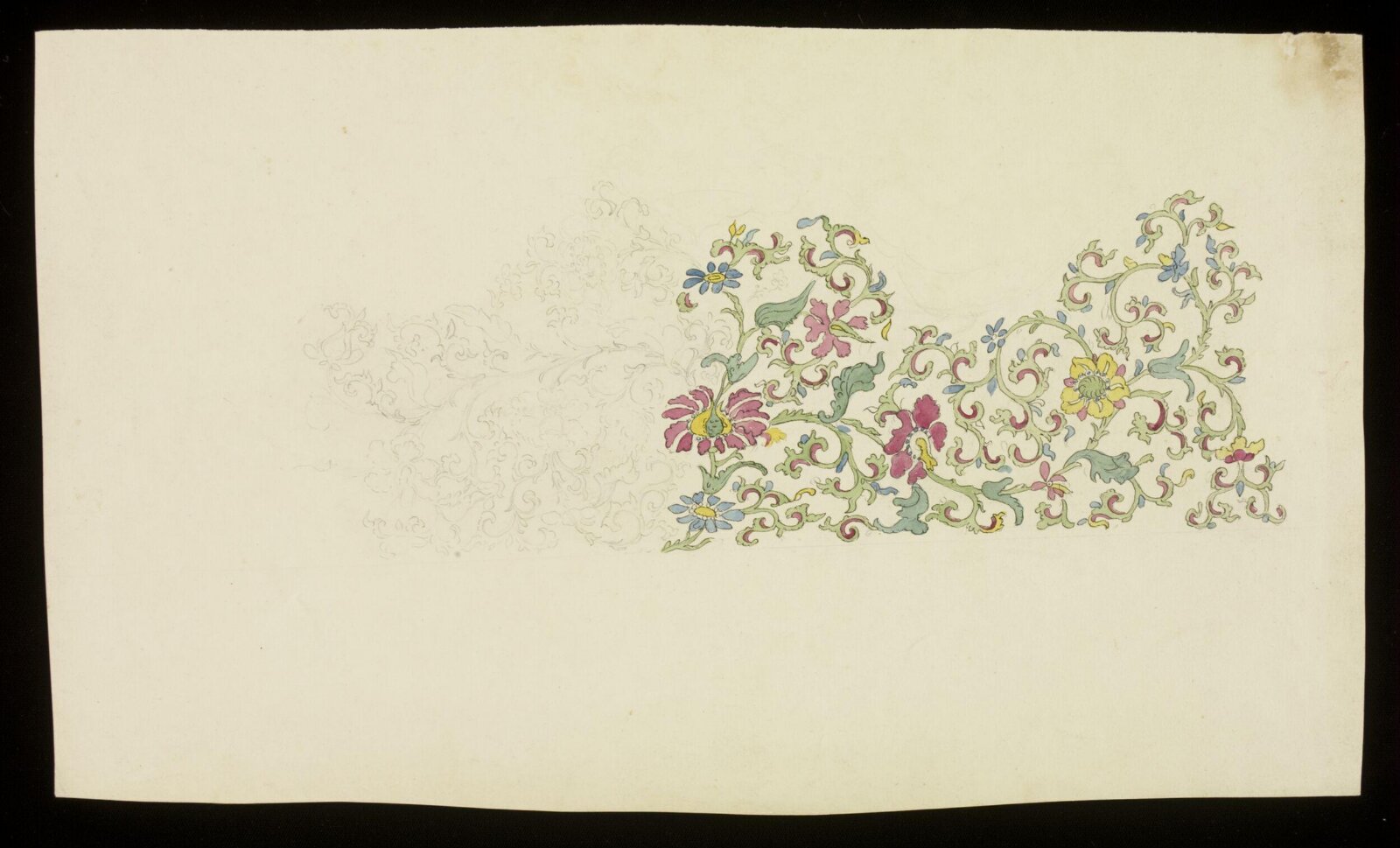 Drawing, Frederick Crace, circa 1820