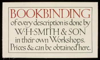 Bookbinding of every description ...