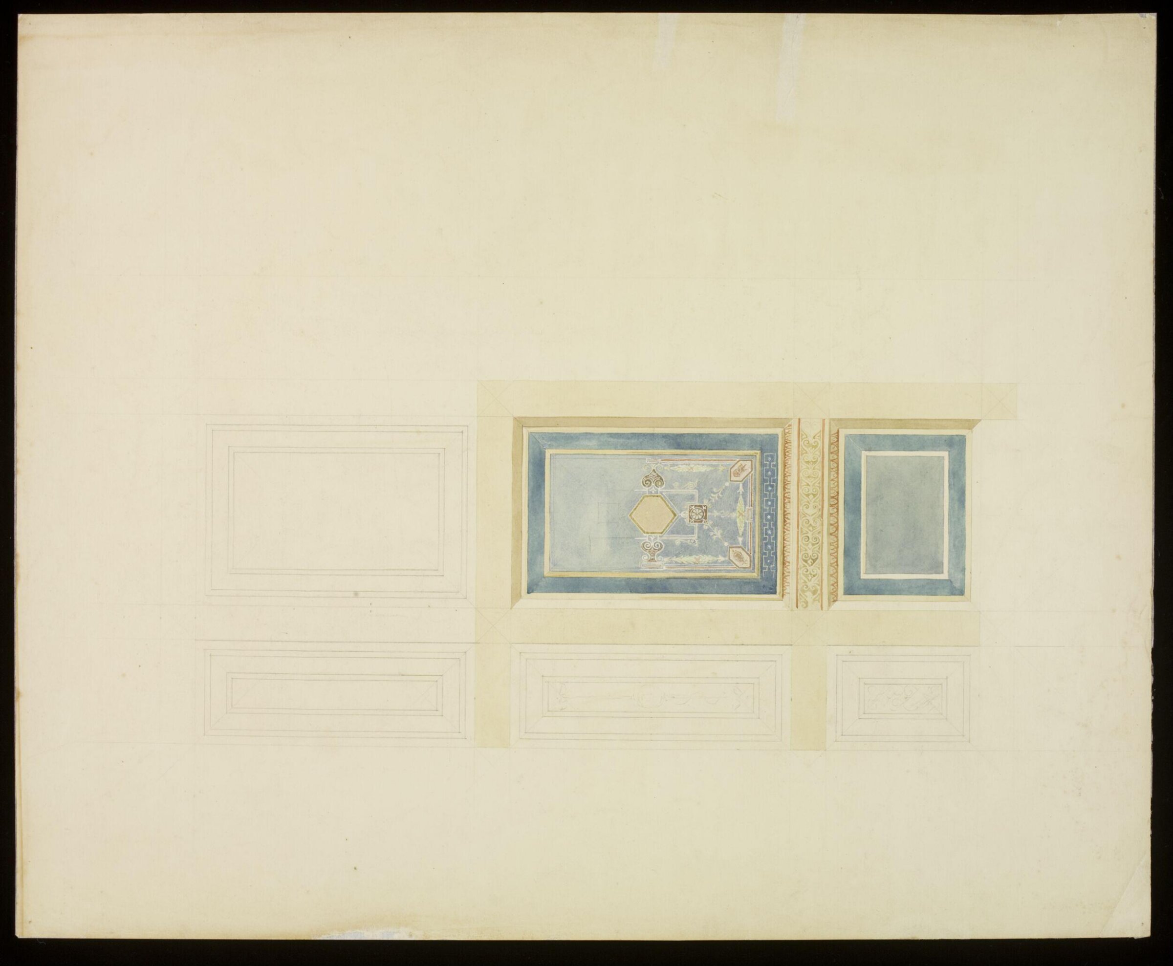 Drawing, John Gregory Crace, circa 1850