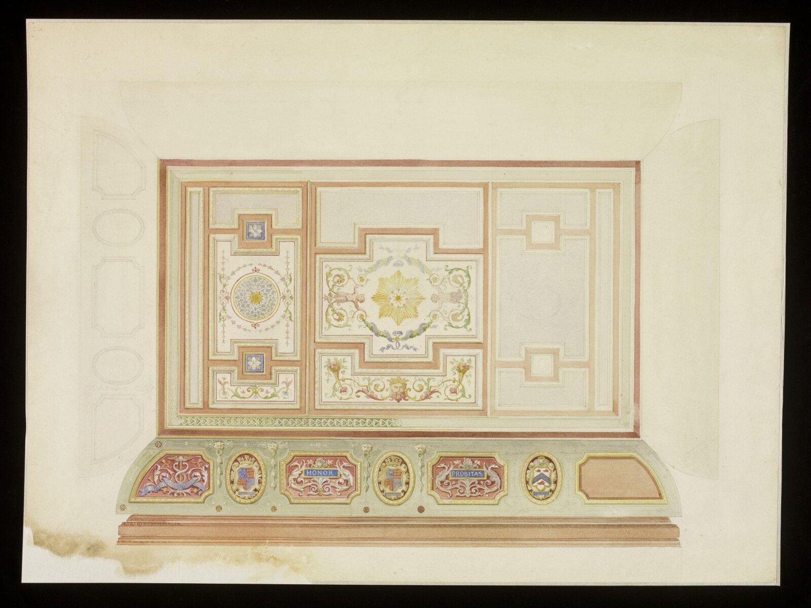 Drawing, John Gregory Crace, 1850-1880