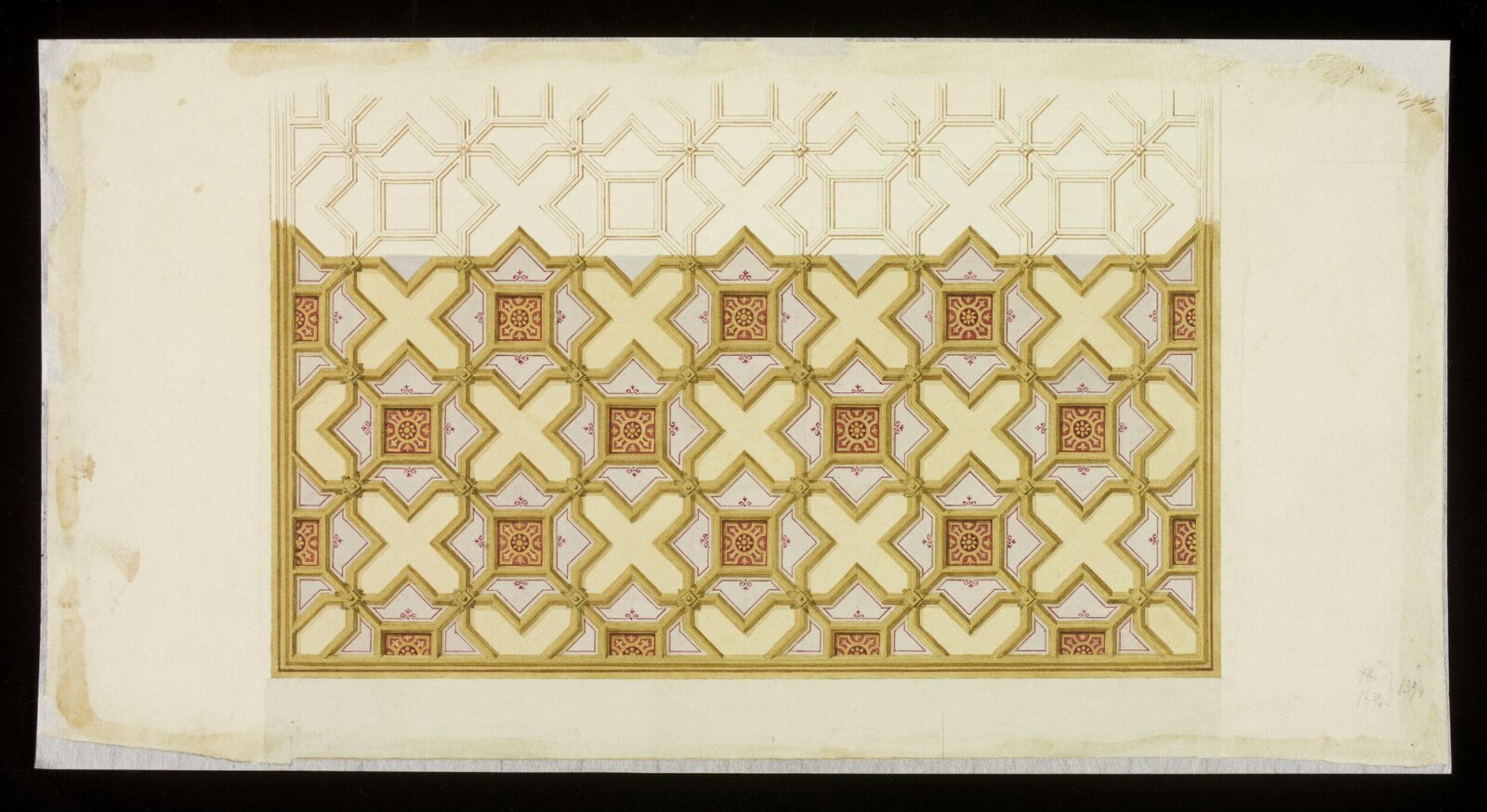 Drawing, John Gregory Crace, circa 1878