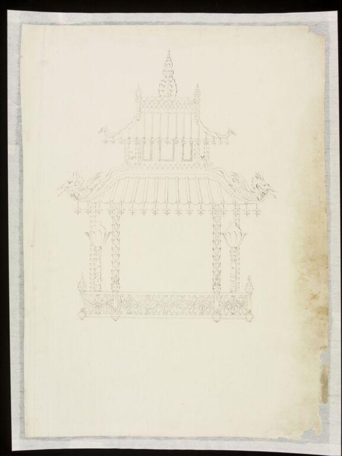 Drawing, Robert Jones, c. 1817-22