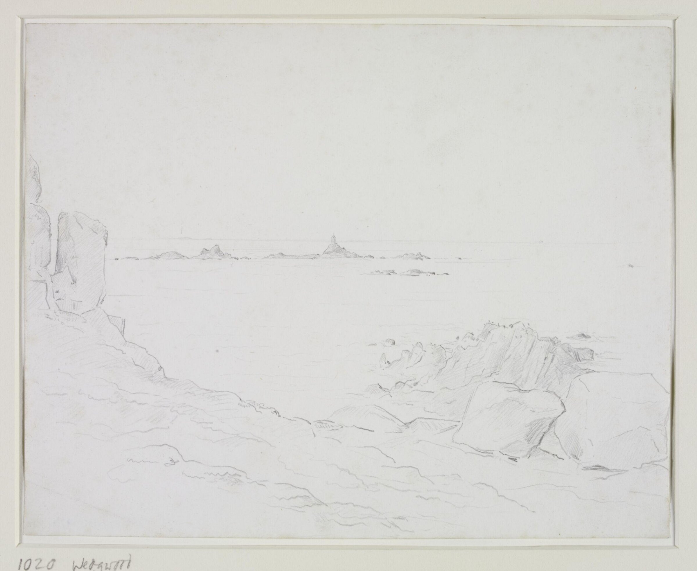 Drawing, A.W.N. Pugin, mid 19th century