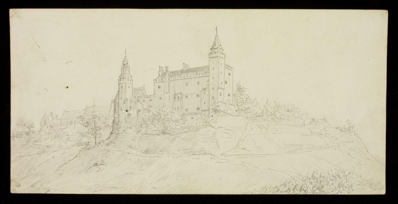 Drawing, A.W.N. Pugin, 1849