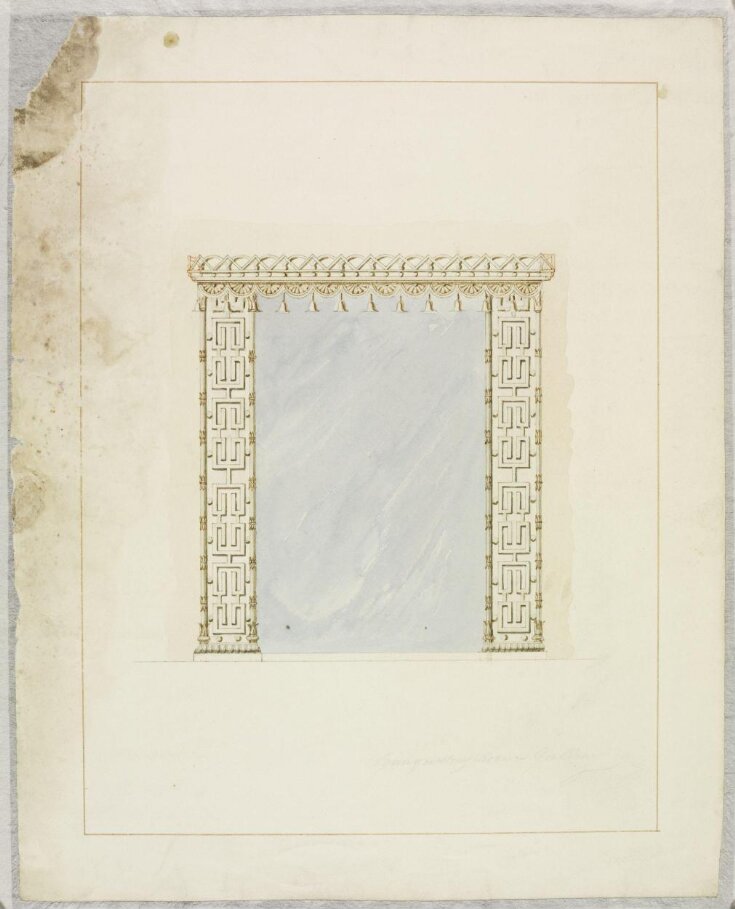 Designs for mirror frames  top image