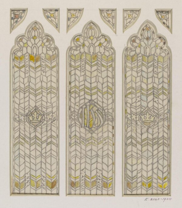 Stained Glass Design Whall, Christopher Whitworth V&A Explore The