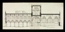 Measured drawings of the Church of SS. Mary, Katherine and All Saints, Edington, Wiltshire, 1909 thumbnail 1
