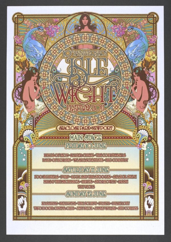 Isle of Wight Festival 2011 John Giddings V&A Explore The Collections