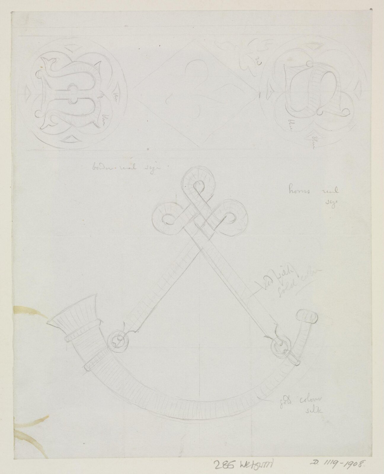 Drawing, A.W.N. Pugin, October 1847