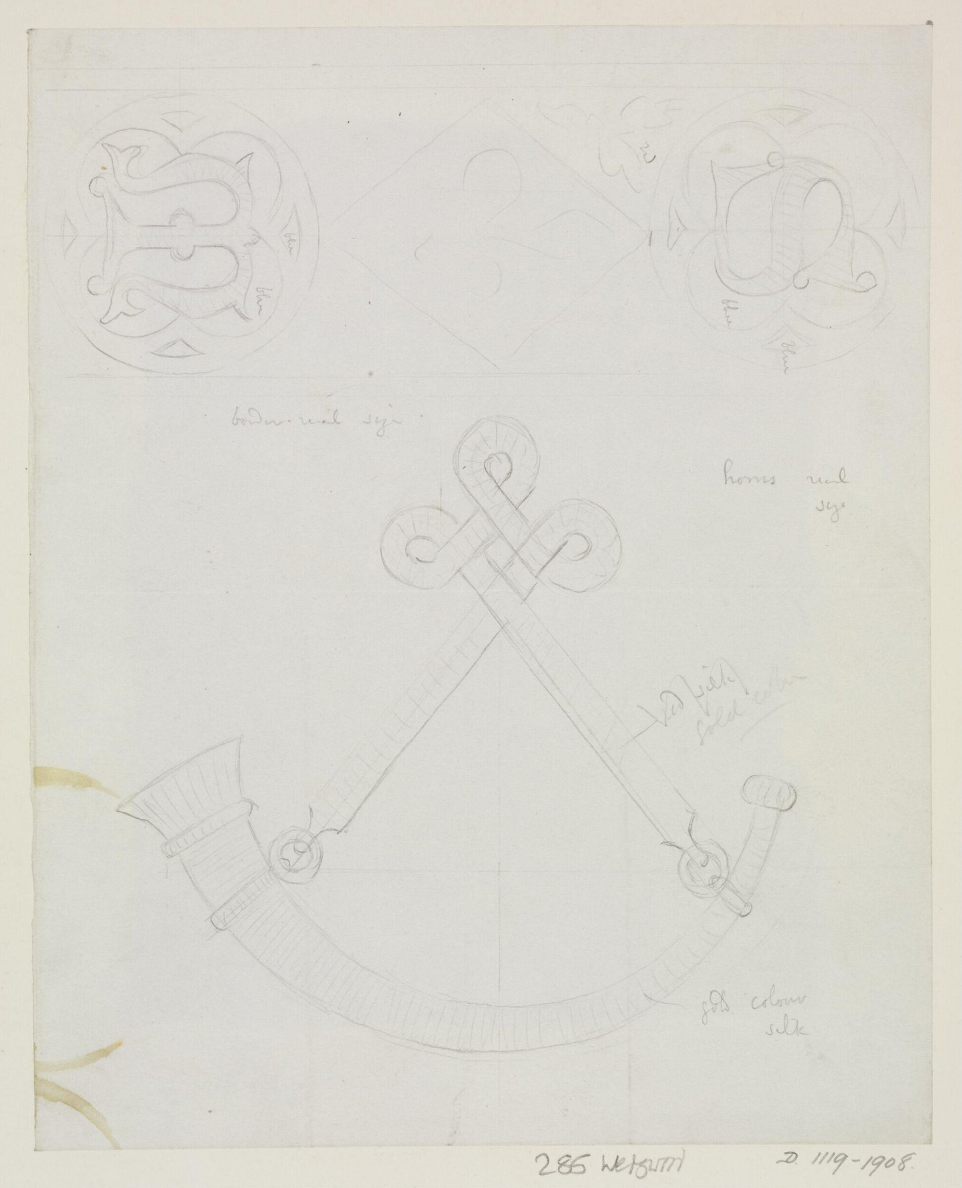 Drawing, A.W.N. Pugin, October 1847