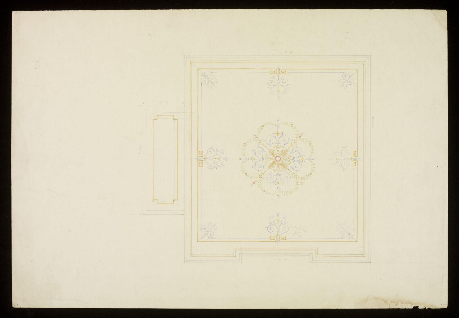 Drawing, John Gregory Crace, circa 1850