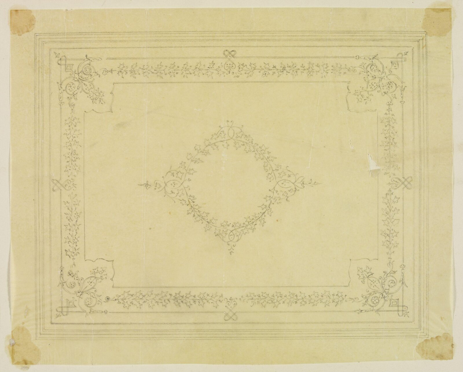 Drawing, John Gregory Crace, 1850 - 1880