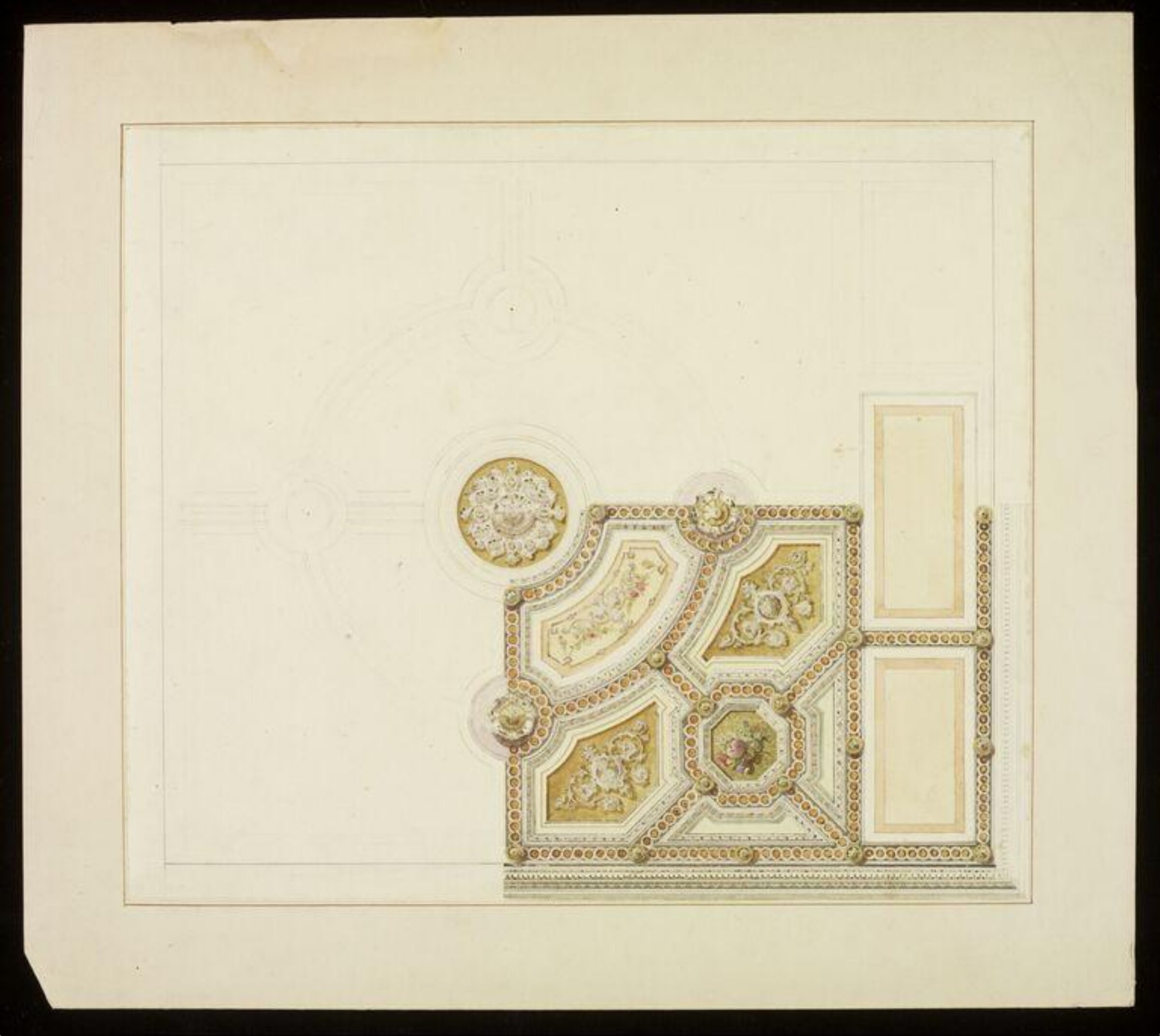 Drawing, John Gregory Crace, c. 1840