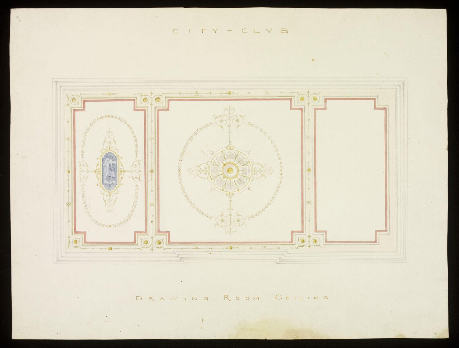 Drawing, John Gregory Crace, 1870-1880
