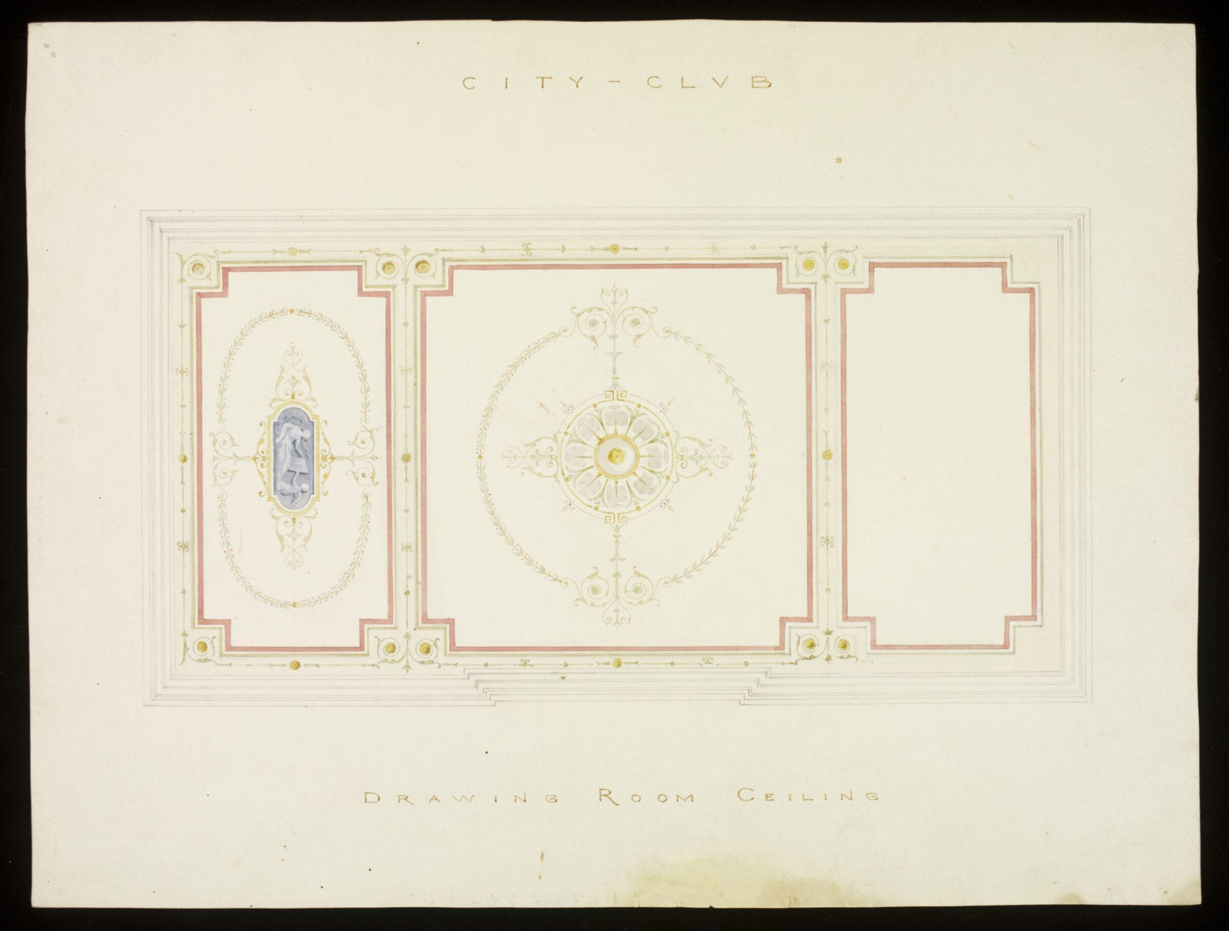 Drawing, John Gregory Crace, 1870-1880