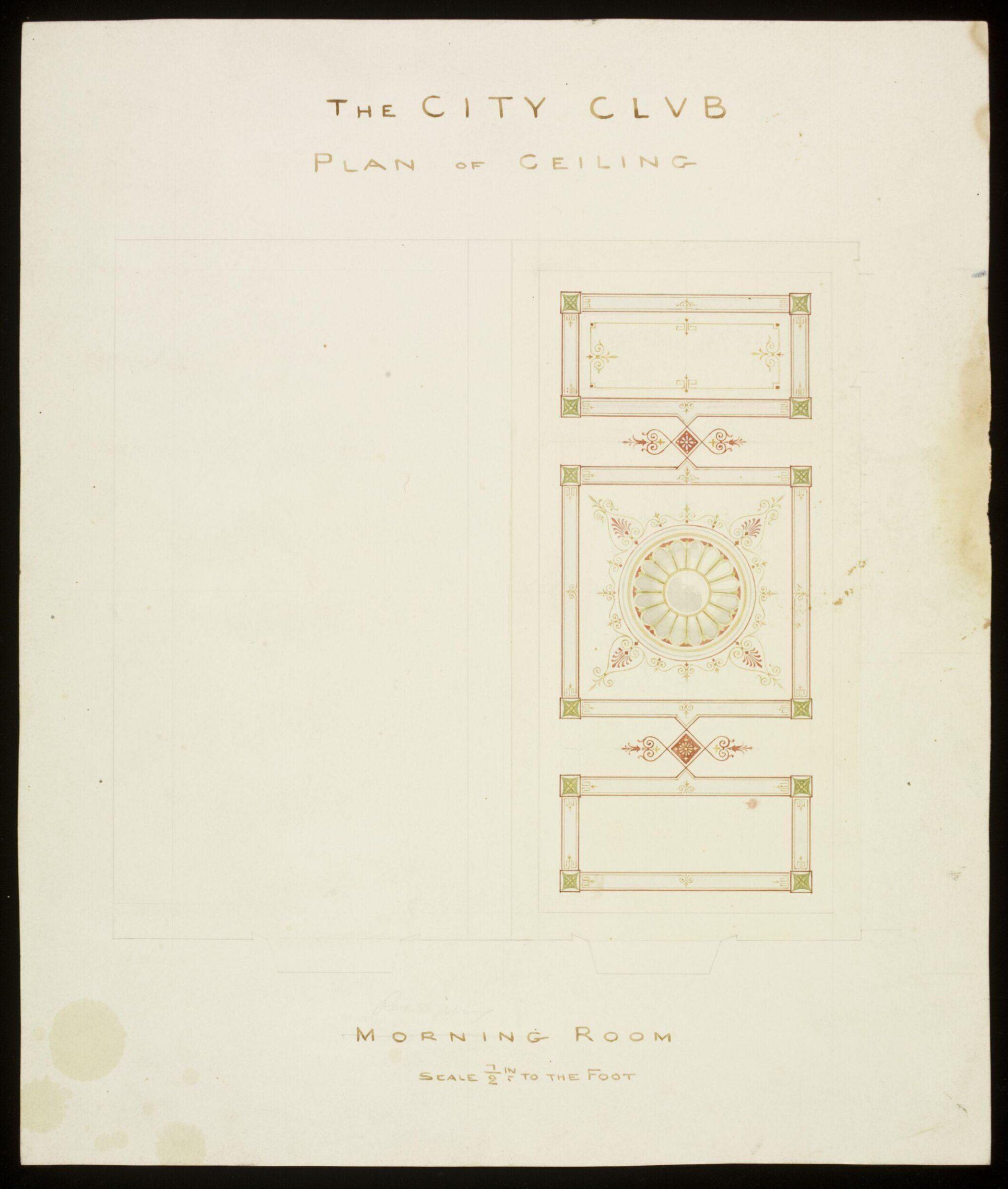 Drawing, John Gregory Crace, 1870-1880