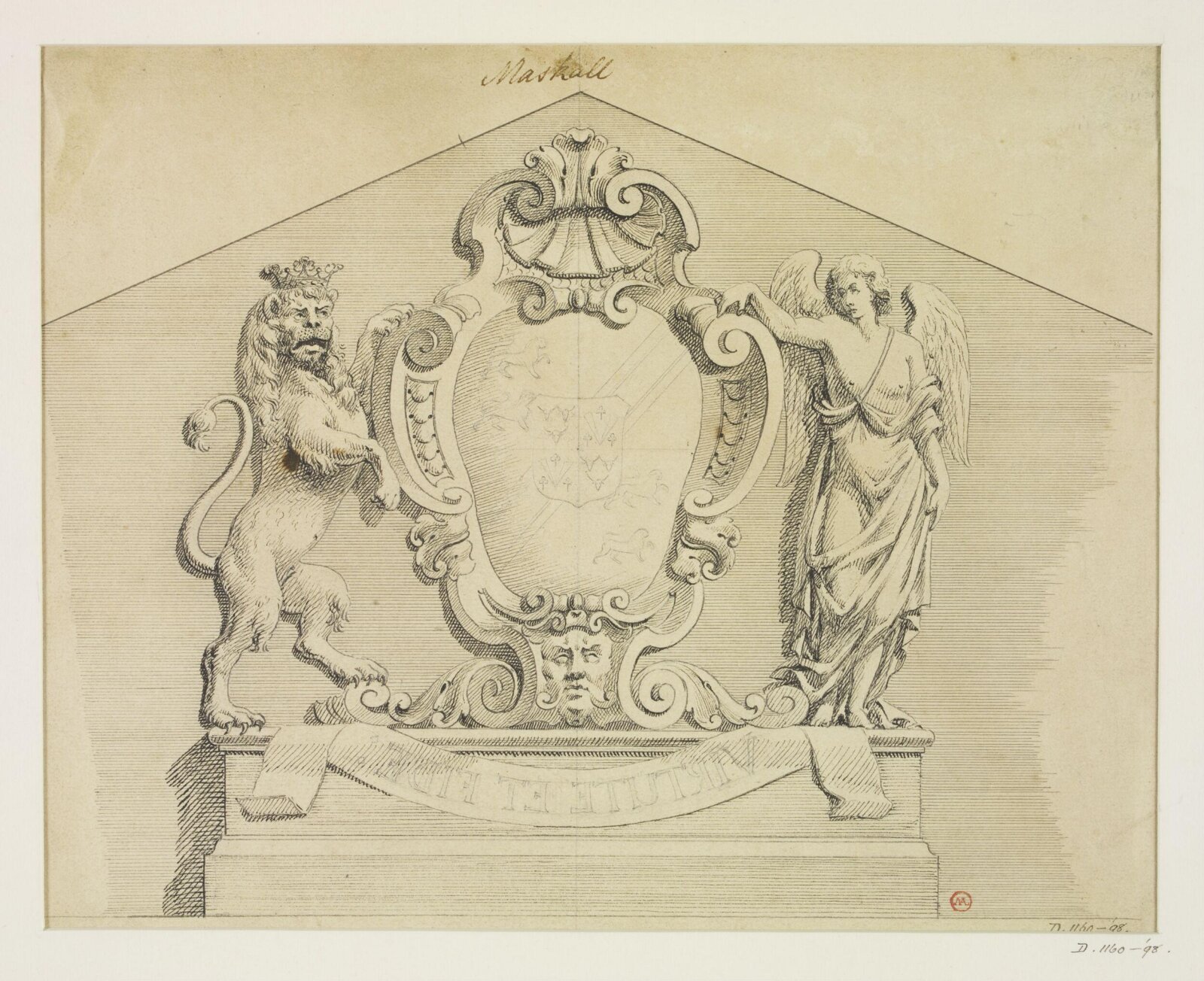 Drawing, Nicholas Maskall, 18th century - 19th century