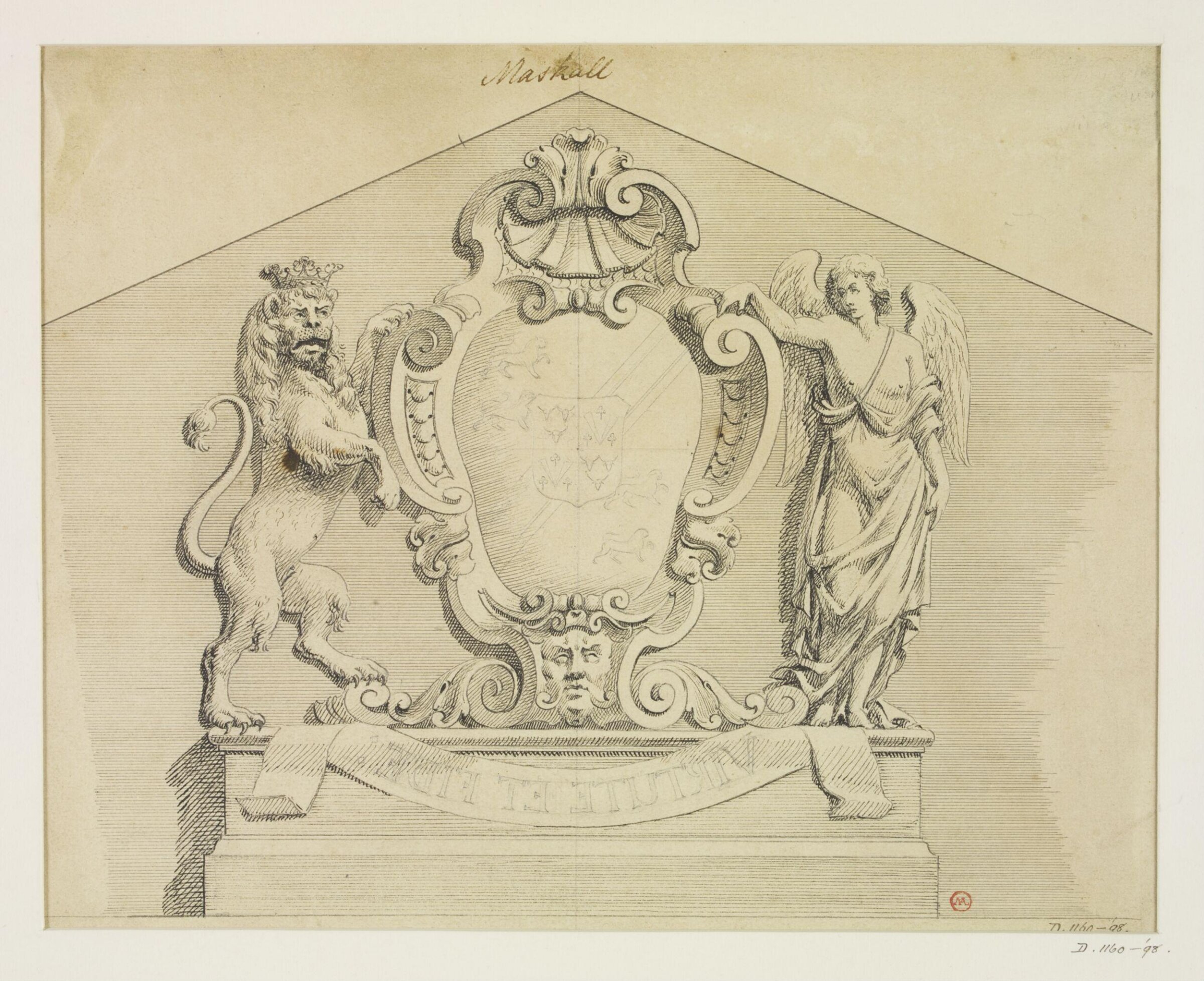 Drawing, Nicholas Maskall, 18th century - 19th century