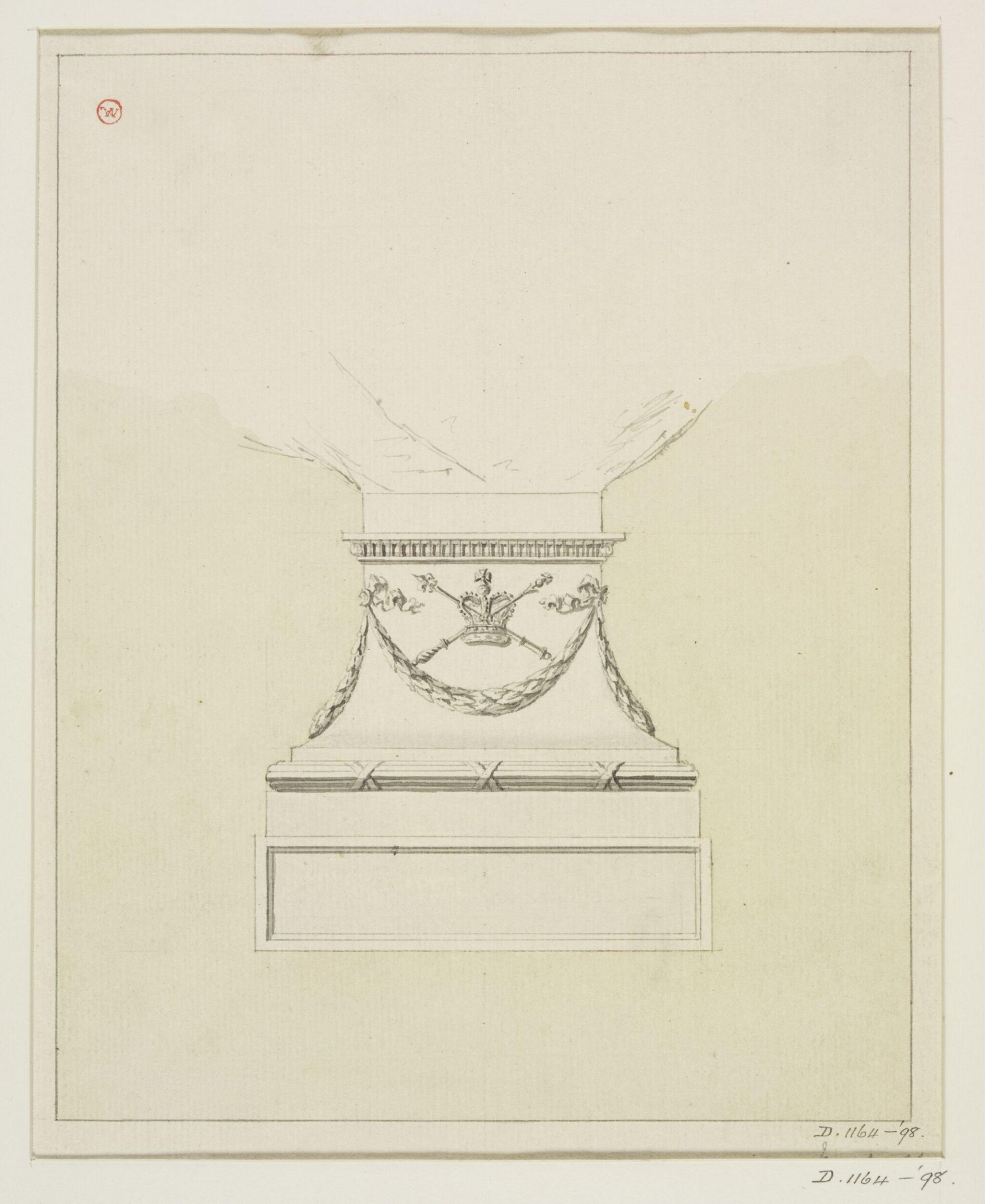 Drawing, Nicholas Maskall, 18th century - 19th century