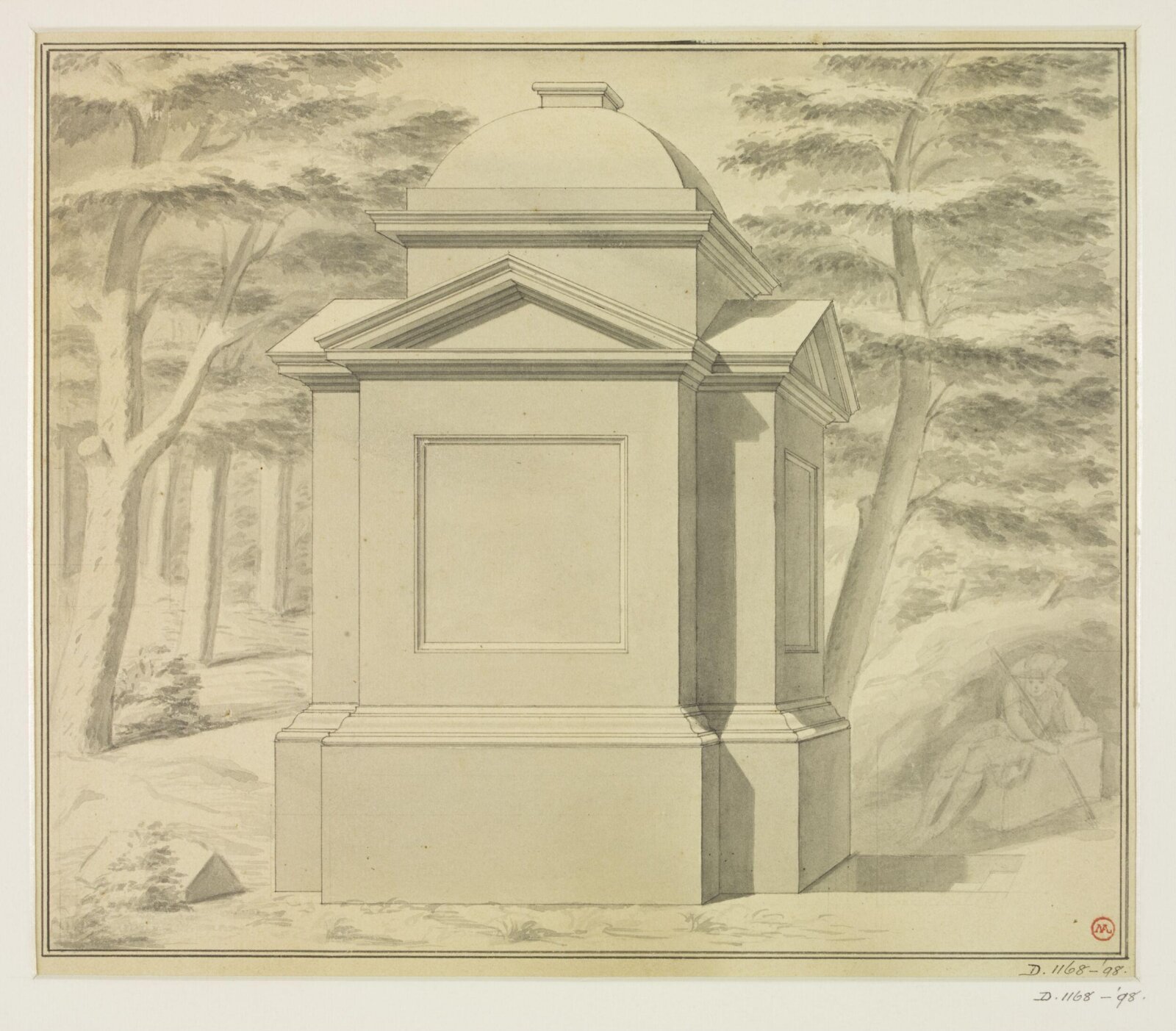 Drawing, Nicholas Maskall, 18th century - 19th century