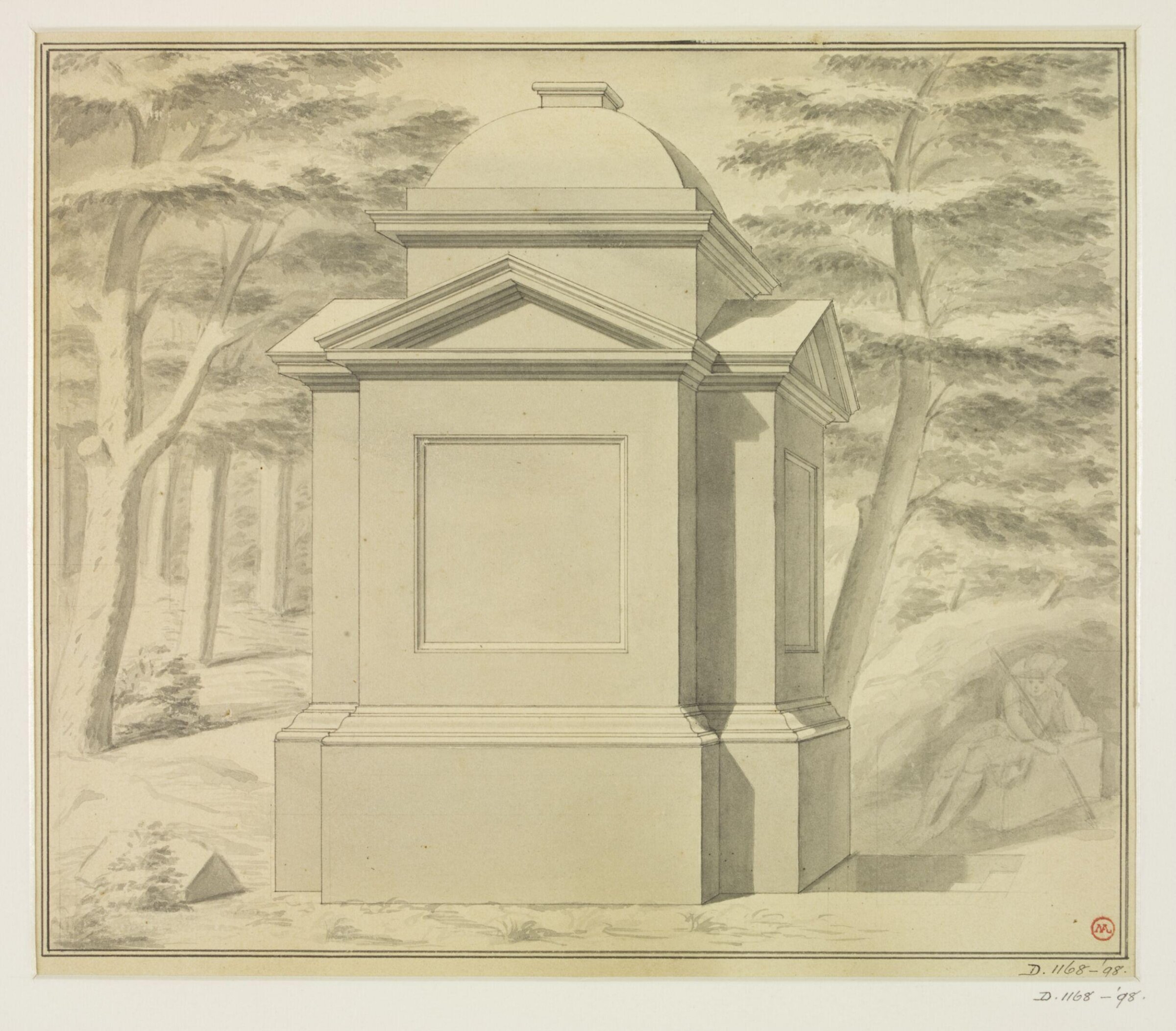 Drawing, Nicholas Maskall, 18th century - 19th century