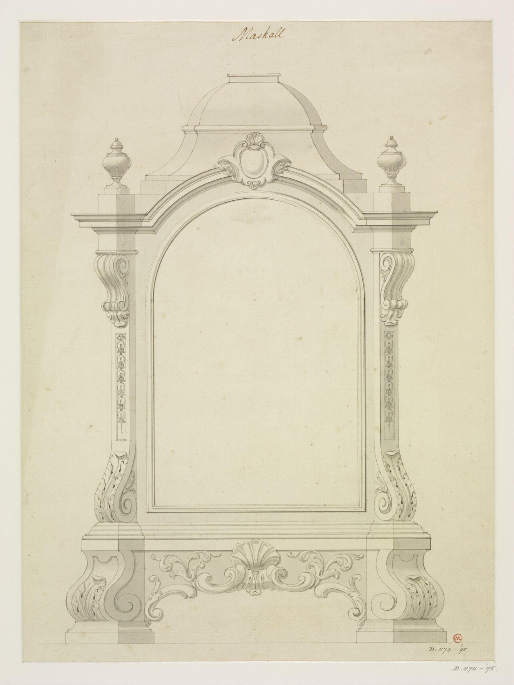 Drawing, Nicholas Maskall, 18th century - 19th century