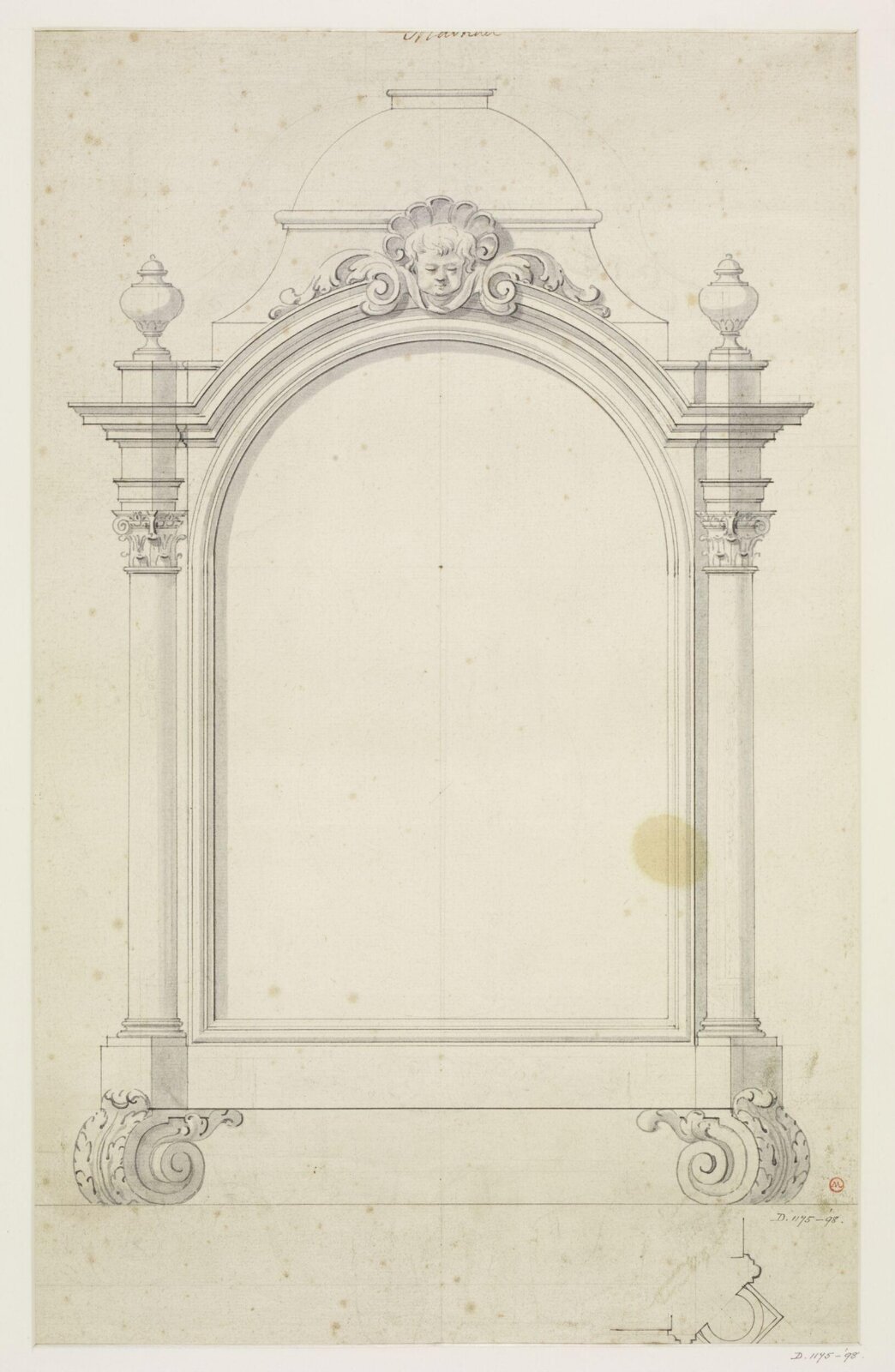 Drawing, Nicholas Maskall, 18th century - 19th century