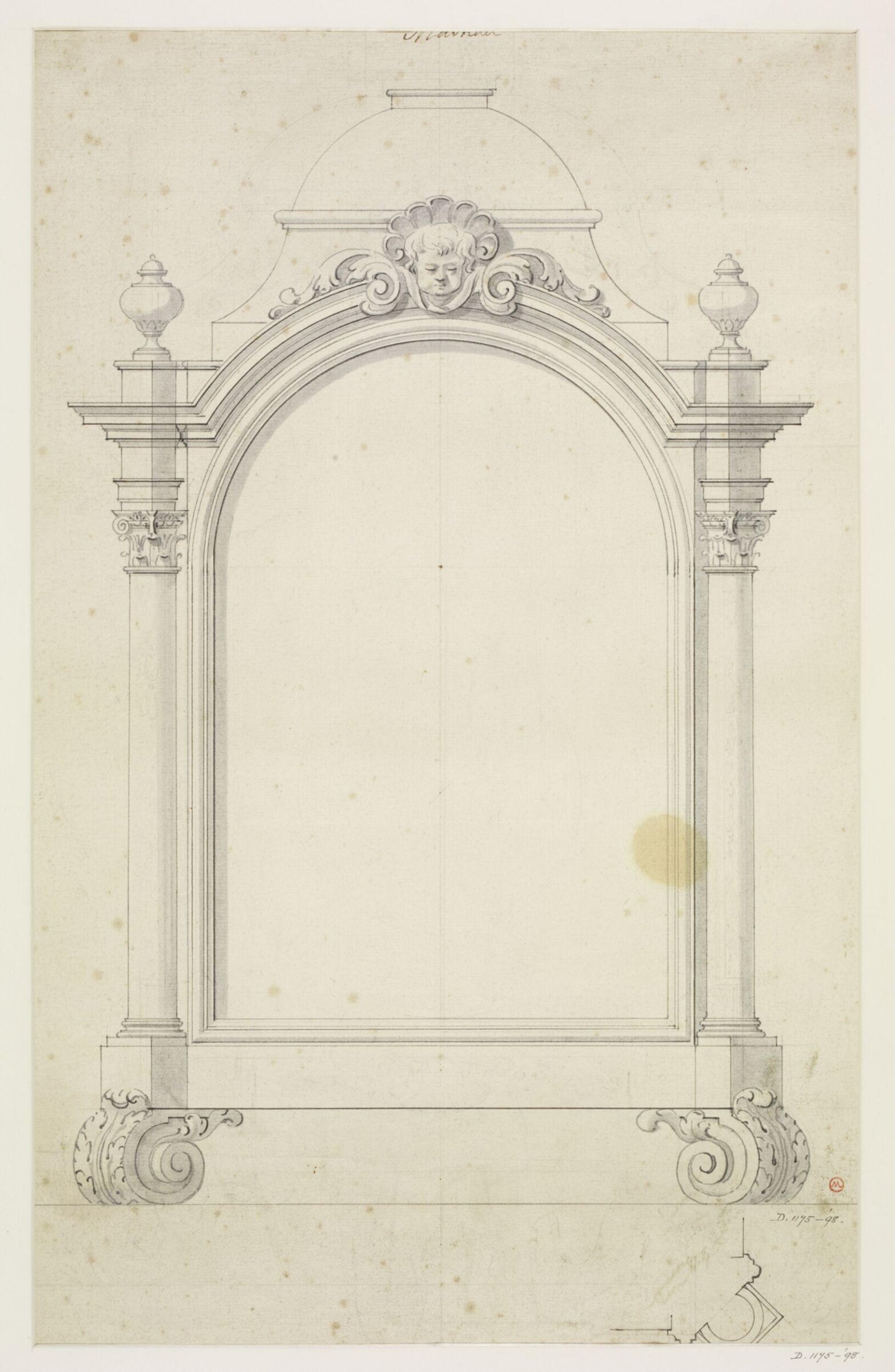 Drawing, Nicholas Maskall, 18th century - 19th century