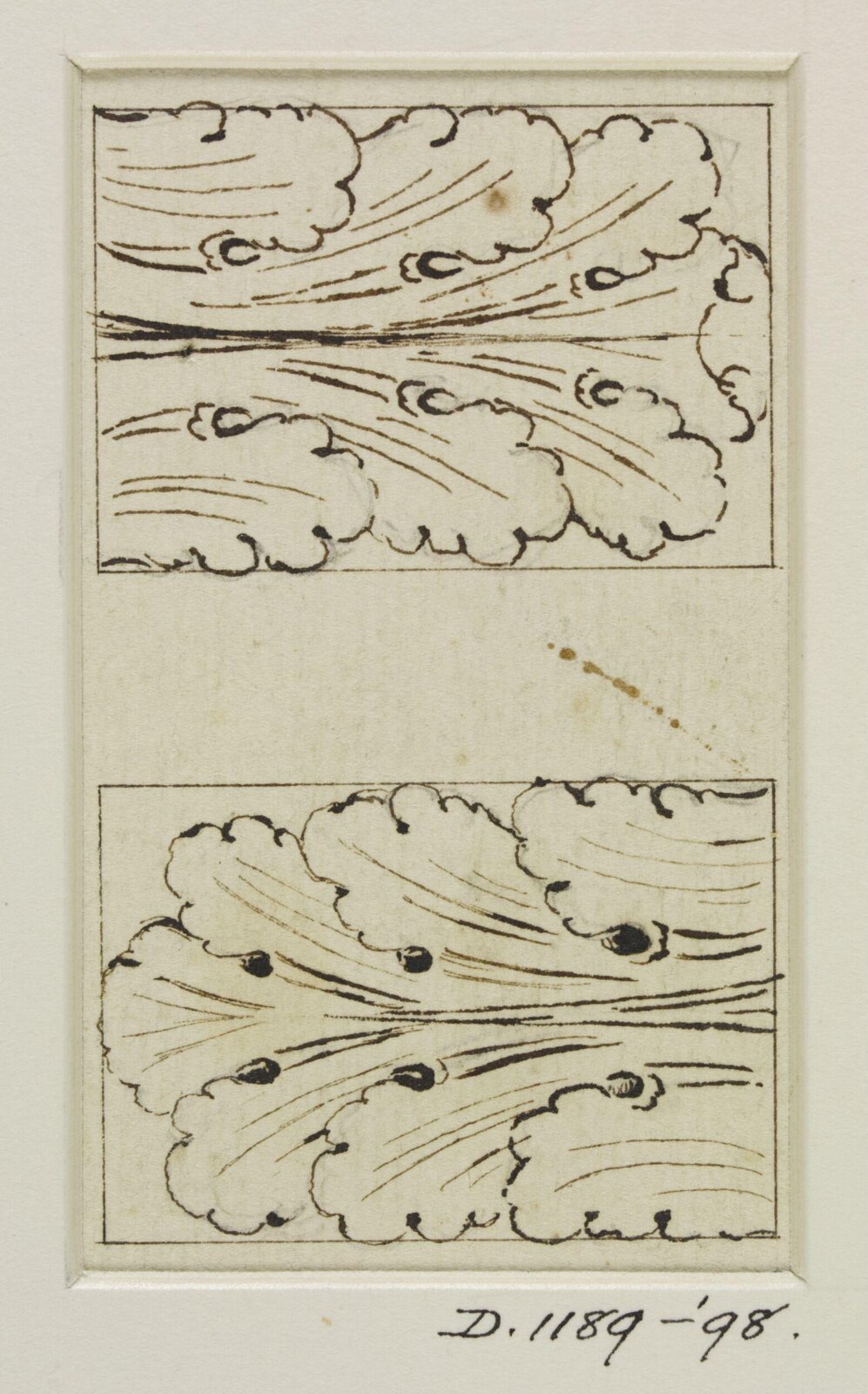 Drawing, Joseph Thornthwaite, 1774-98