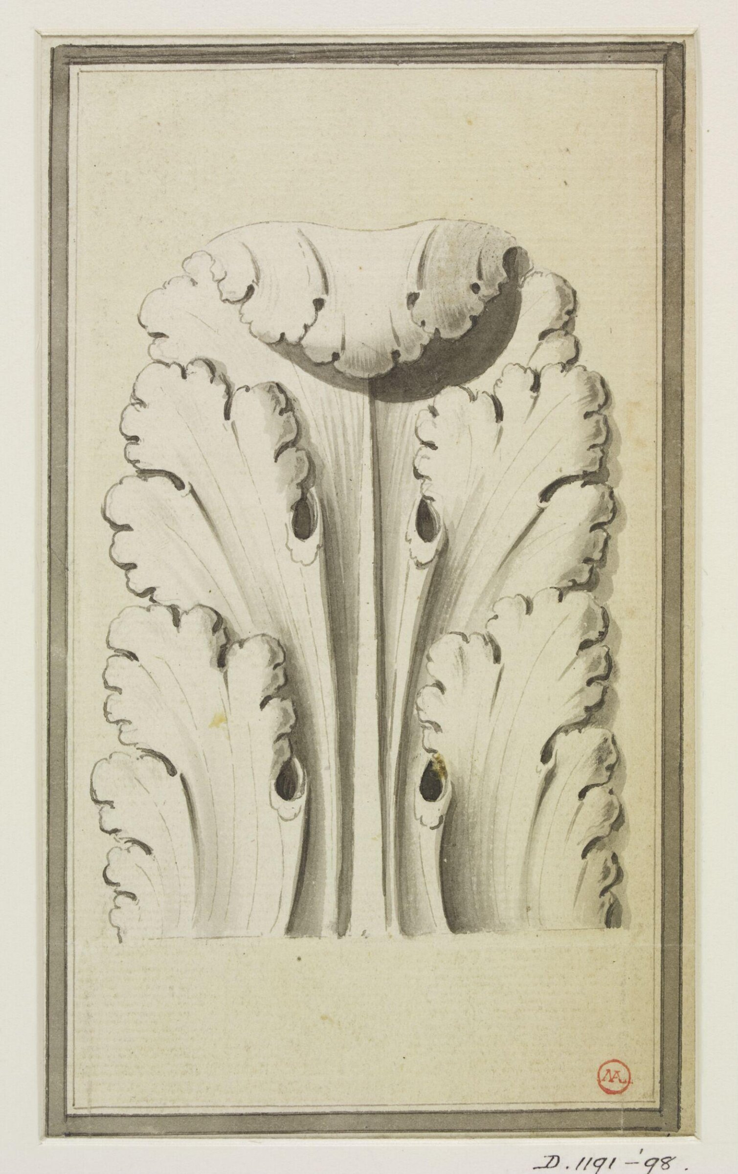 Drawing, Joseph Thornthwaite, 1774-98