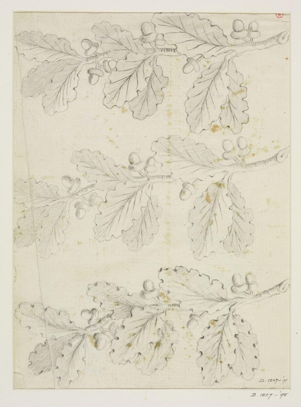 Drawing, Joseph Thornthwaite, 1774-98