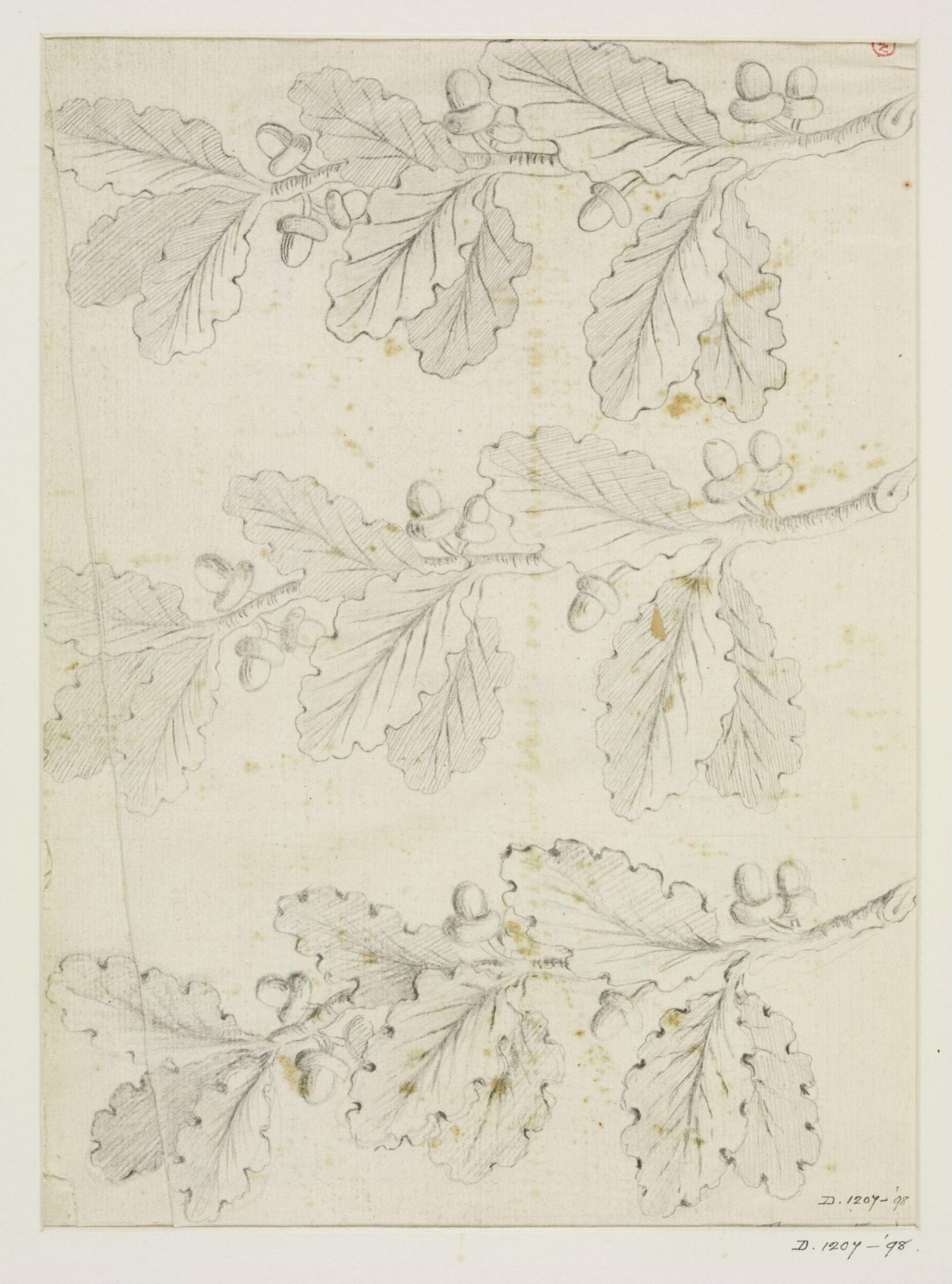 Drawing, Joseph Thornthwaite, 1774-98